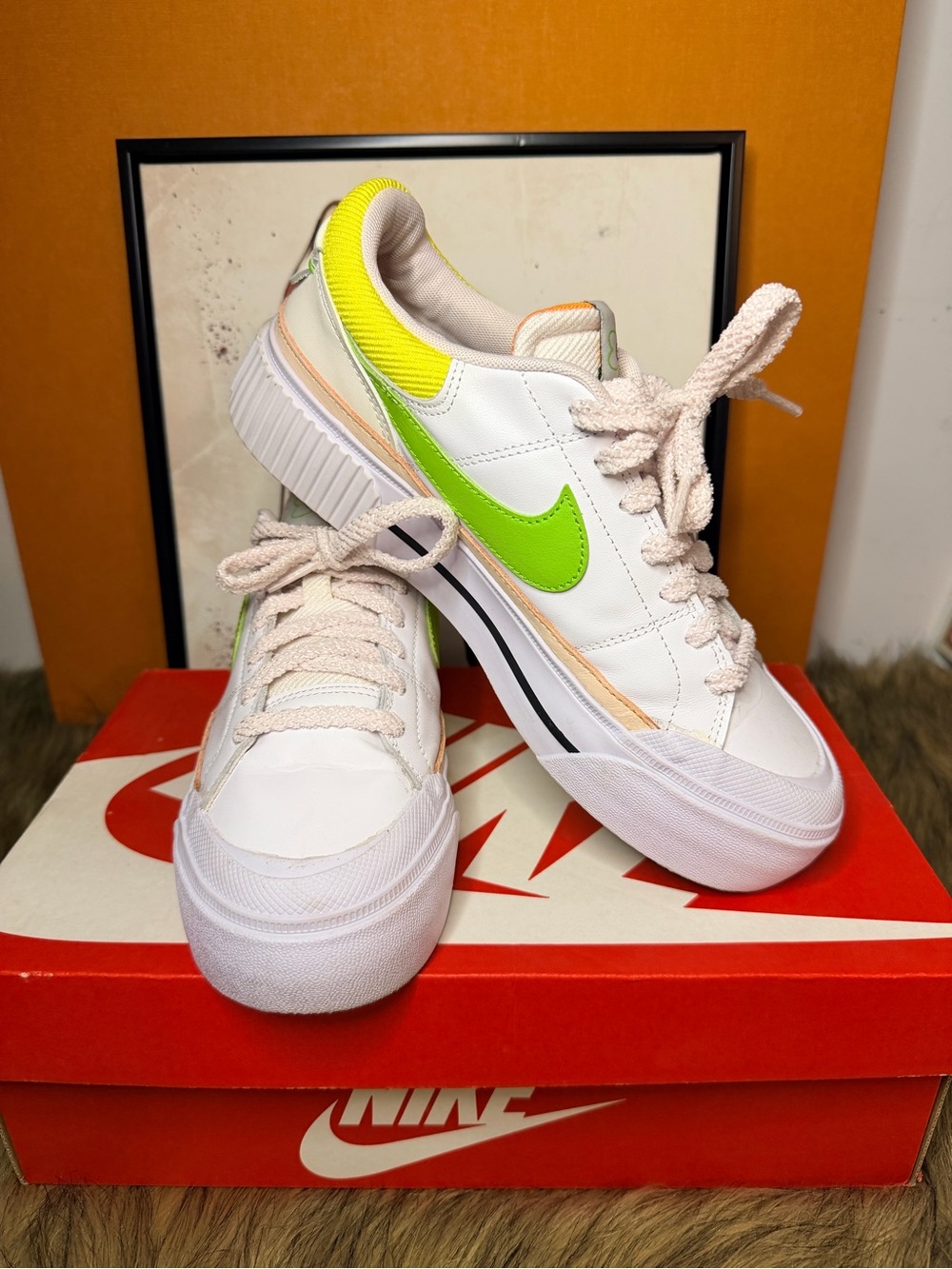 Nike Court Leagcy Lift Platform  Sneakers